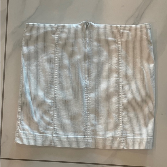Free People White Pencil Cargo Mini Skirt - Picture 1 of 5